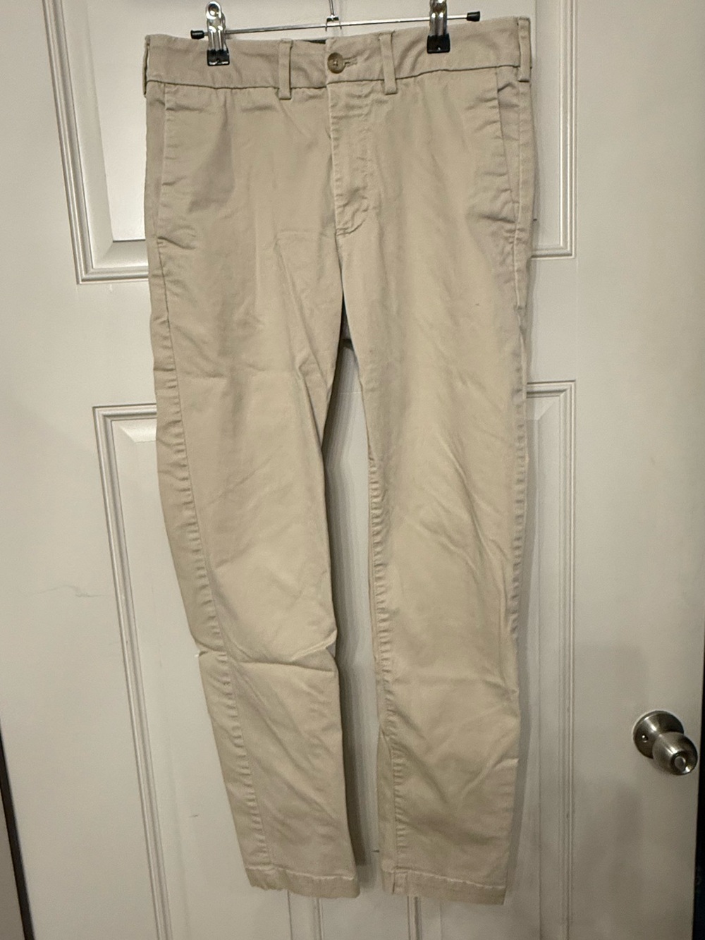 Express Men's Chino Pants in Beige